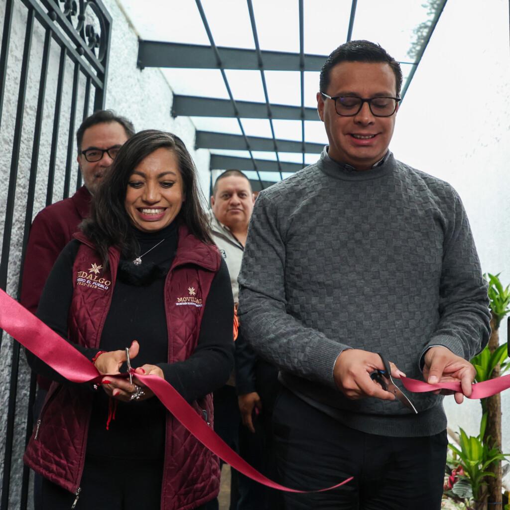 Se inauguran oficinas de la Semot en Hidalgo. Ante representantes del sector de transporte y personal de la dependencia, se realizó el corte d