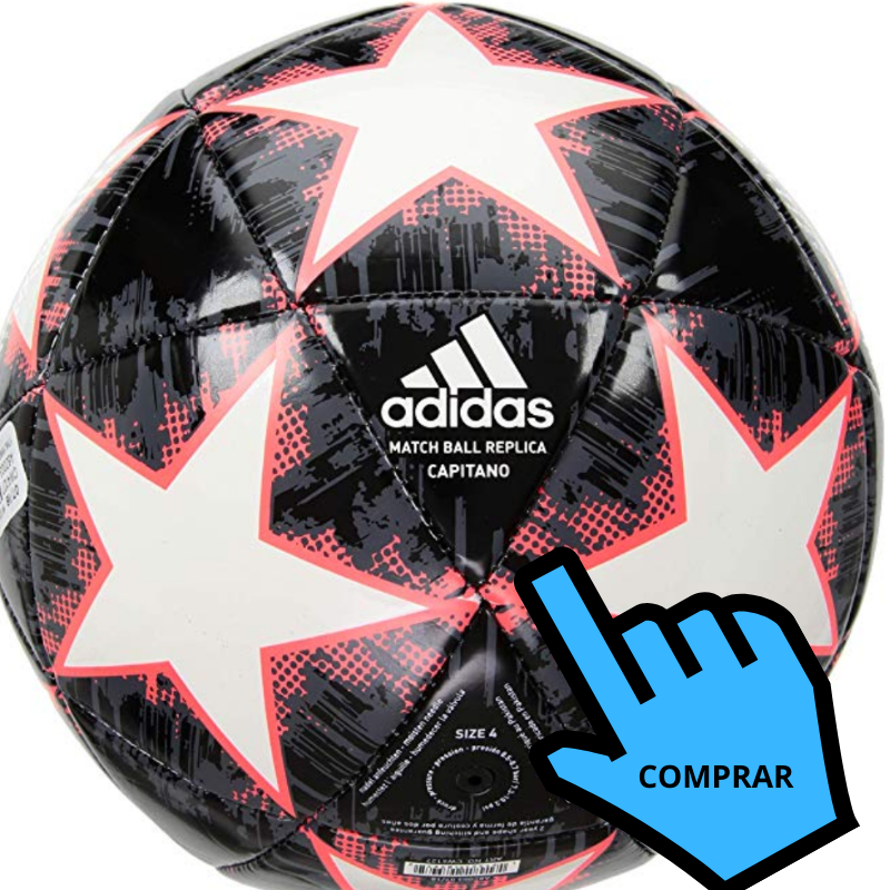 Adidas Performance Champions League Finale Capitano - Balón de fútbol, Blanco, Talla 5