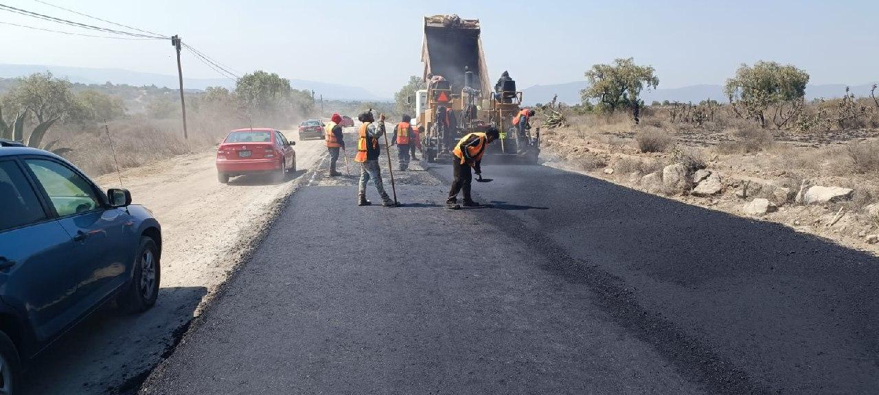 SOPOT lleva 40% de avance de la Carretera Tecamatl – Ajacuba
