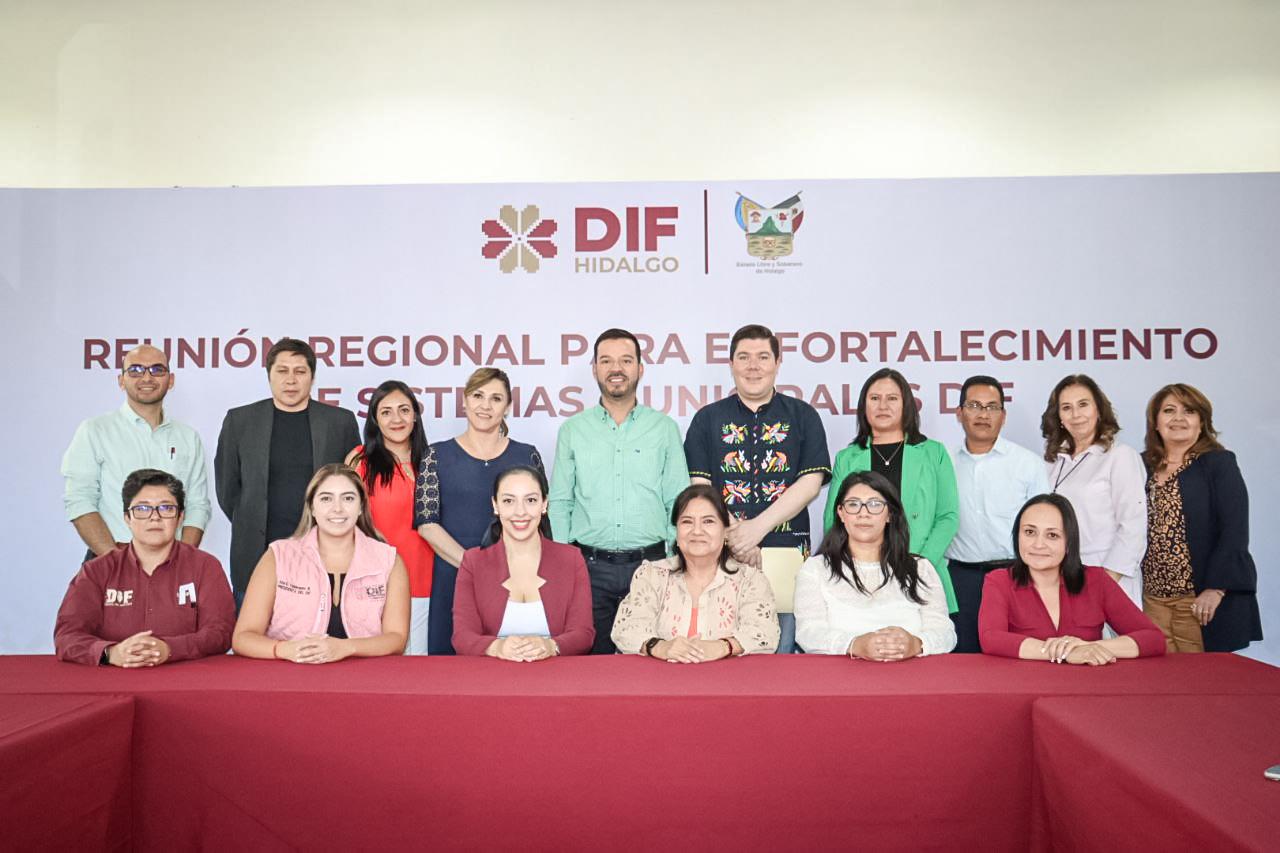 Edda Vite invita a los SMDIF de la Región 6 a trabajar por un Hidalgo fuerte y en desarroll