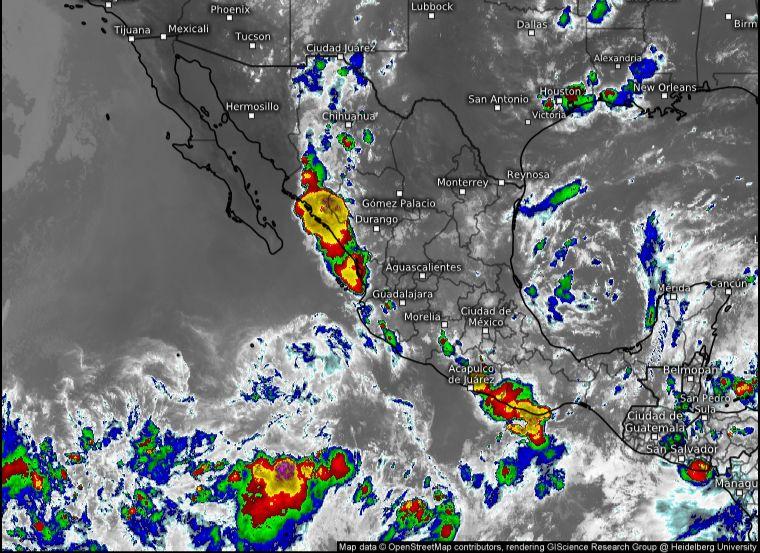 El posible ciclón tropical