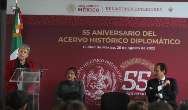 La canciller Alicia Bárcena