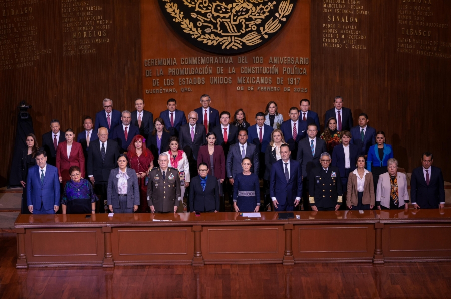 05 Febrero Gobernador 108° Aniversario de la Promulgación de la Constitución Política de los Estados Unidos Mexicanos