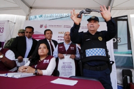 Inicia operaciones nuevo módulo del programa “Sí al Desarme, Sí a la Paz” en Venustiano Carranza