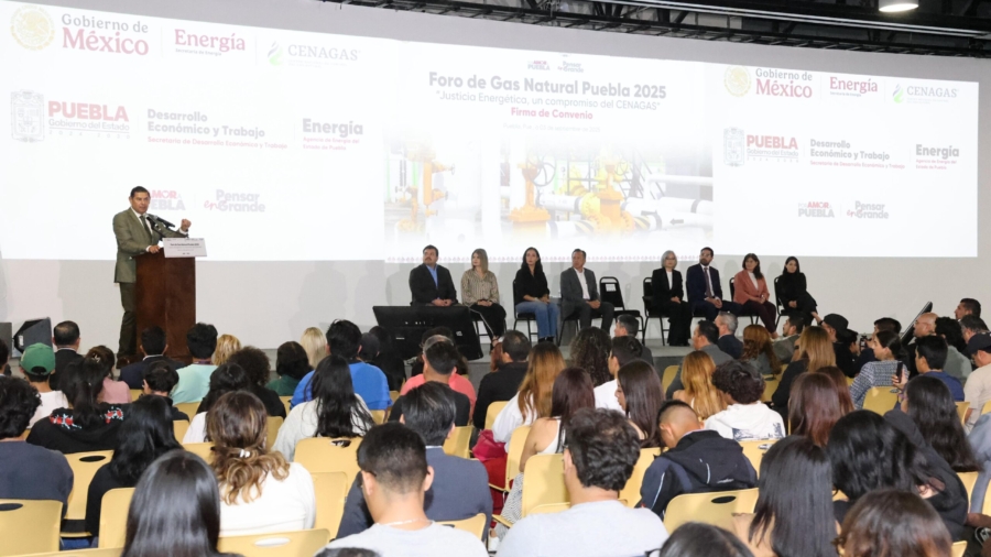 Puebla se posiciona como líder estratégico en el desarrollo del gas natural
