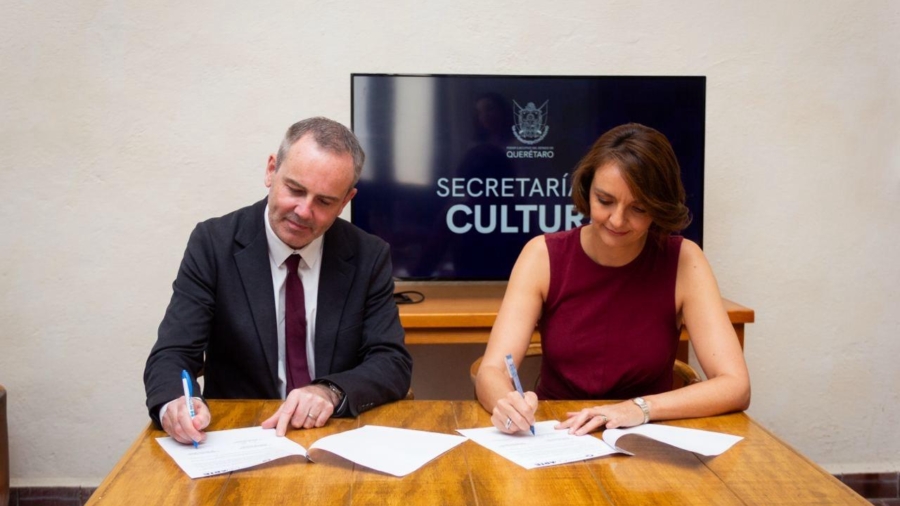 Querétaro y Reino Unido sellan alianza para impulsar la economía creativa