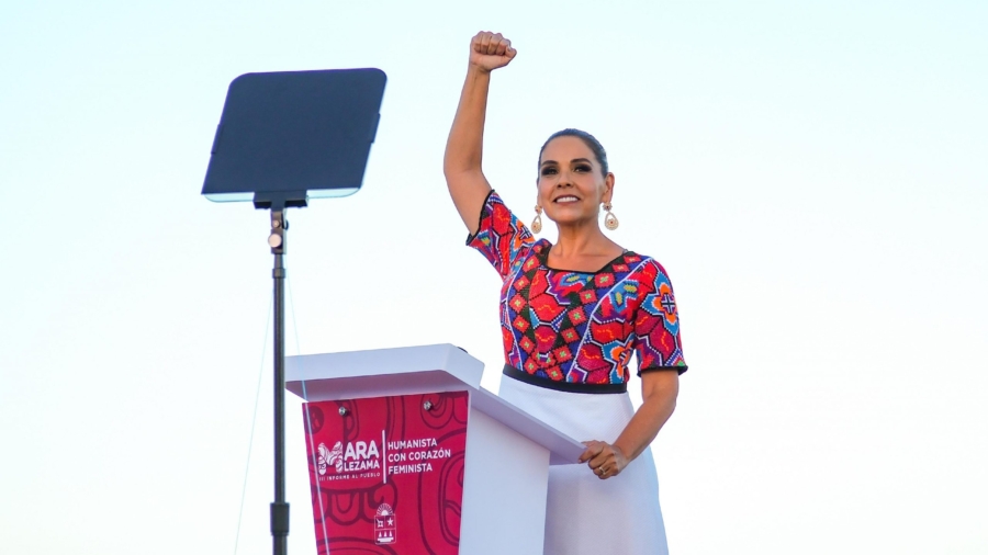 Ni un paso atrás: Mara Lezama rinde su Tercer Informe y llama a profundizar la Cuarta Transformación en Quintana Roo