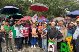 Miles llenan el Zócalo en cierre de gira de rendición de cuentas; Bety Robles acompaña a la presidenta Sheinbaum