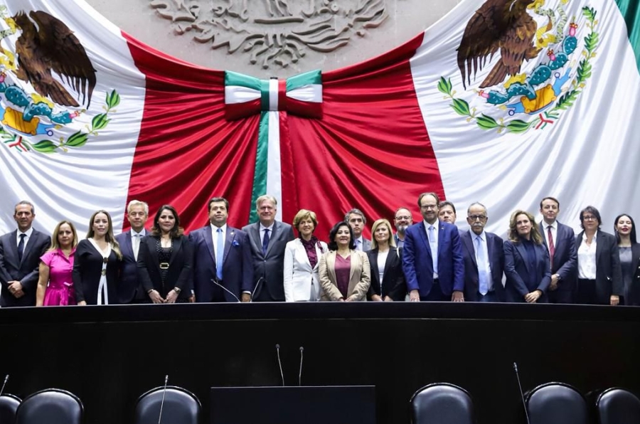 Senadora Bety Robles recibe a delegación del Parlamento Europeo en el marco del nuevo Acuerdo Global México–UE