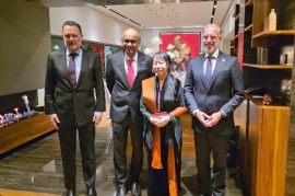 Querétaro presenta su modelo de desarrollo sostenible ante Singapur y fortalece puentes de inversión verde