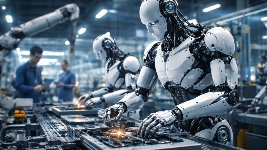 robots en la industria