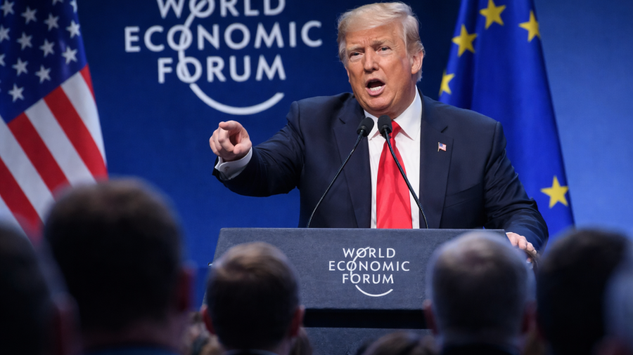 trump en davos