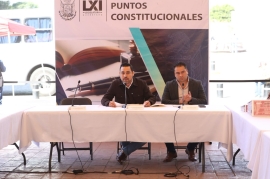 Descentralizan trabajo legislativo en Querétaro: Comisión de Puntos Constitucionales traslada sesiones a delegaciones