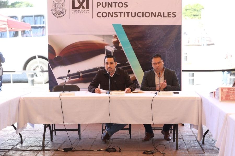 Descentralizan trabajo legislativo en Querétaro: Comisión de Puntos Constitucionales traslada sesiones a delegaciones