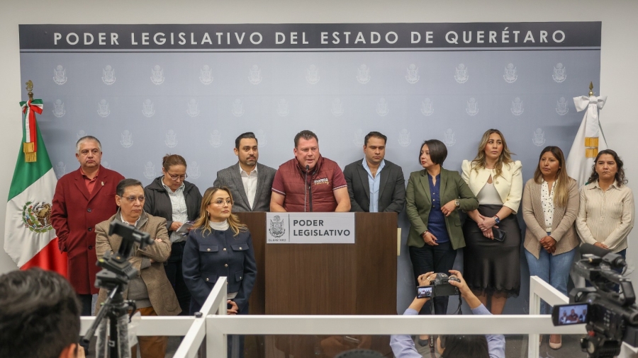 Grupo parlamnmetario de morena en Qro,