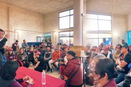 Unidad, territorio y activación política: Bety Robles y Noroña miden fuerza en Querétaro