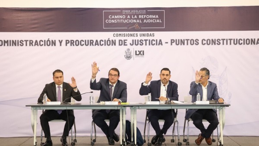 Comisiones Unidas Reforma Judicial