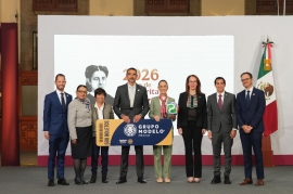 El balón como escudo social: Sheinbaum y Grupo Modelo arman alianza con 3,612 canchas y boletos gratis para el Mundial