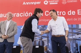 «Sin energía no hay centros de datos»: Kuri inaugura el Centro de Excelencia AMMPER en Huimilpan