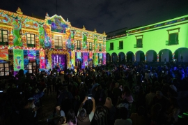 Puebla brilla a nivel nacional: Festival GLOW México atrae a casi 300 mil personas en su primer fin de semana