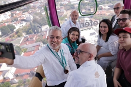 Teleférico de Uruapan suma 52 mil usuarios en su primer fin de semana y pone fin a 50 años de rezago