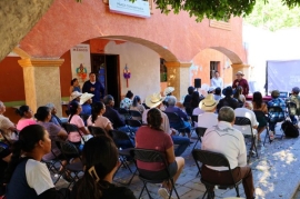 «Se acabó el racionamiento»: Eric Silva inicia en Peñamiller cruzada ciudadana contra la privatización del agua