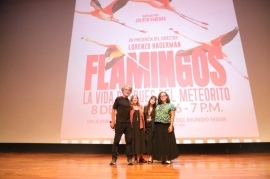 Éxito total en el Gran Museo del Mundo Maya: Documental sobre flamencos yucatecos rompe récords de asistencia
