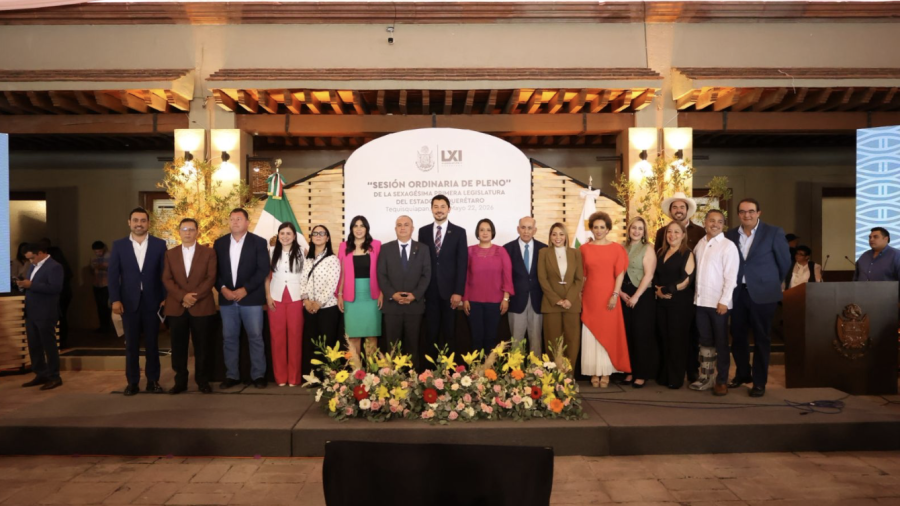 Sesión parlamentaria desde Tequisquiapan