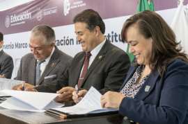 Firma de acuerdo interinstitucional