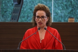 «Una reforma engañosa»: Adriana Meza (PRI) vota en contra del recorte a municipios y acusa distractor político