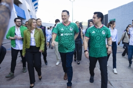 Querétaro se viste de Mundial: Mauricio Kuri y Felifer Macías presentan la «Zona Fest» en el Estadio Corregidora