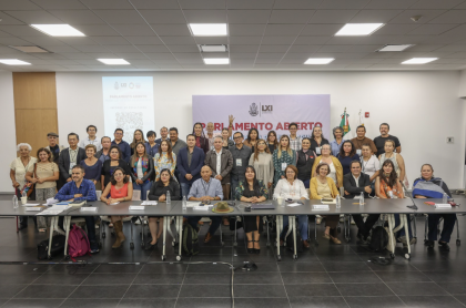 Eric Silva rinde informe sobre Parlamento Abierto sobre la Ley de Aguas