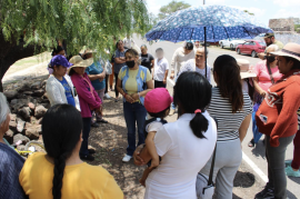Ginna Guzmán hace entrega de tanques de agua a bajo costo