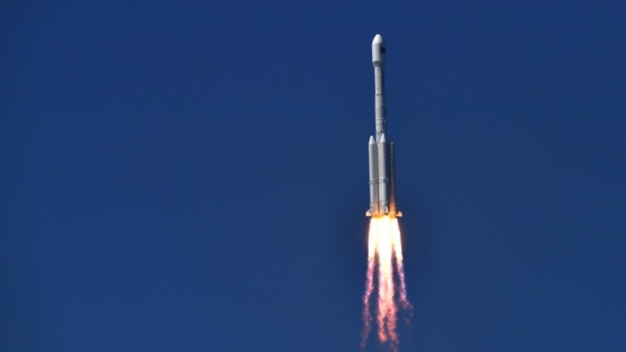 Cohete chino lleva satélites para telecomunicaciones