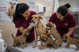 PROYECTO REVOLUCIONARIO: La veterinaria Karla Gastélum busca terminar con el sacrificio de perros callejeros en México en clínicas médicas gratuitas 