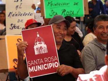 Santarosa Jauregui puede convertirse en municipio