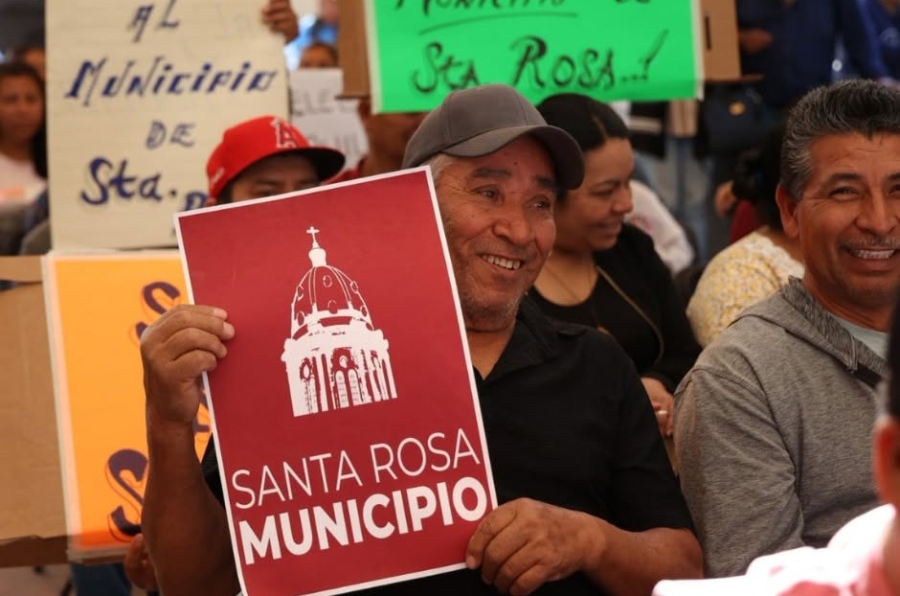 Santarosa Jauregui puede convertirse en municipio