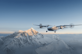 DJI quiere conquistar el cielo de la logística: lanza el EV50, su primer dron de carga VTOL de ala fija