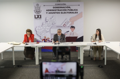 Aprueban Reforma electoral en comisiones