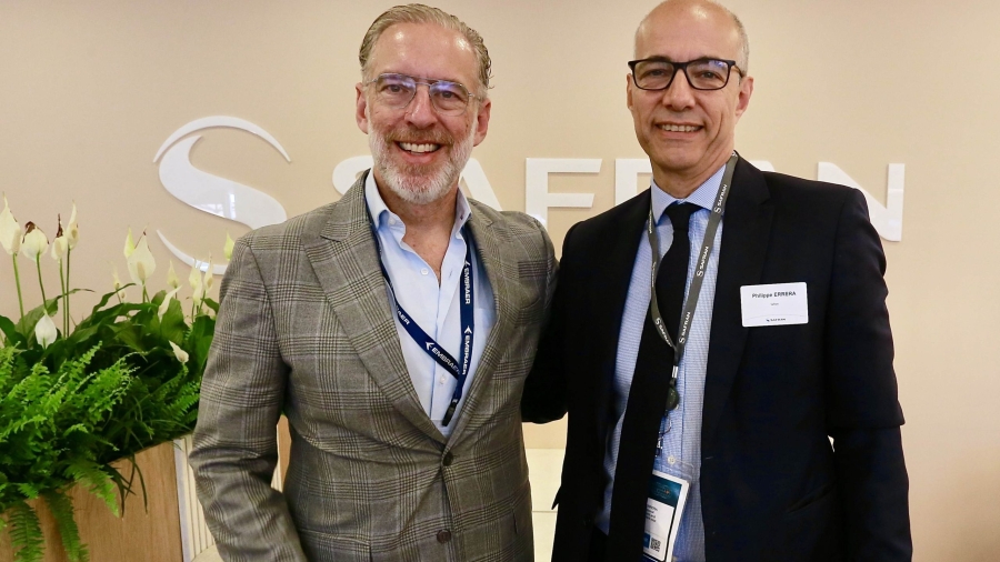 Del Prete se reune con SAFRAN en Farmborought