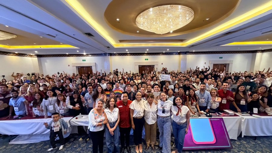 Morena reune a jovenes de la 5ta circunscripción en campamento político