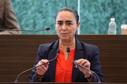Teresita Calzada se posiciona contra Reforma constitucional