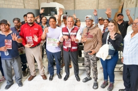 Santiago Nieto atiende rezago urbano en San Pedro Mártir y afirma que Querétaro necesita una Transformación