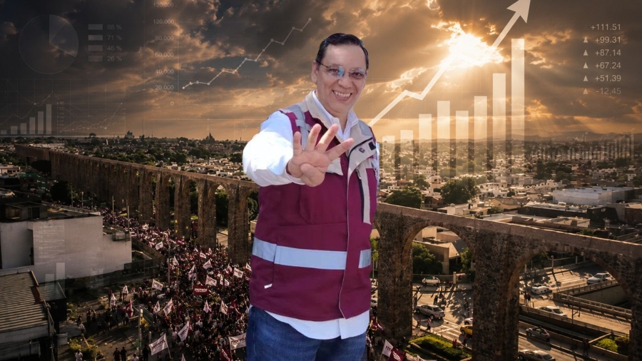 Ulises encabeza las encuestas para el municipio de Querétaro