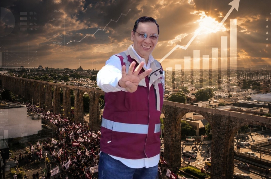 Ulises encabeza las encuestas para el municipio de Querétaro