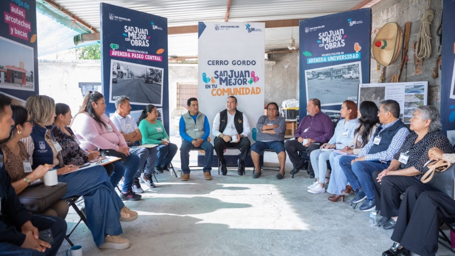 Roberto Cabrera no dice si resolvió las 120 quejas de Cerro Gordo