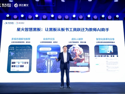Pizarra con IA transforma las clases en China