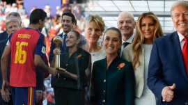 Claudia Sheinbaum proyecta la imagen de México en la final del Mundial