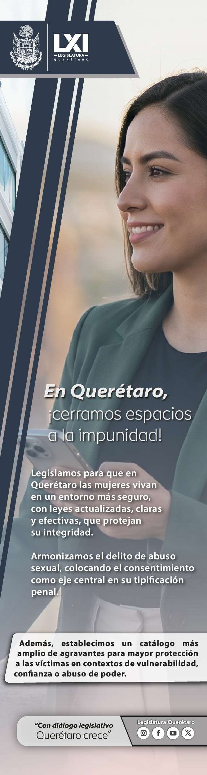 Accede a la Legislatura de Qro src=