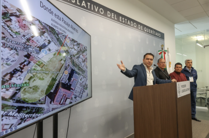 Vecinos piden suspender la obra Pasaje Álamos en Querétaro